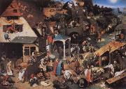 Netherlandish Proverbs BRUEGHEL, Pieter the Younger